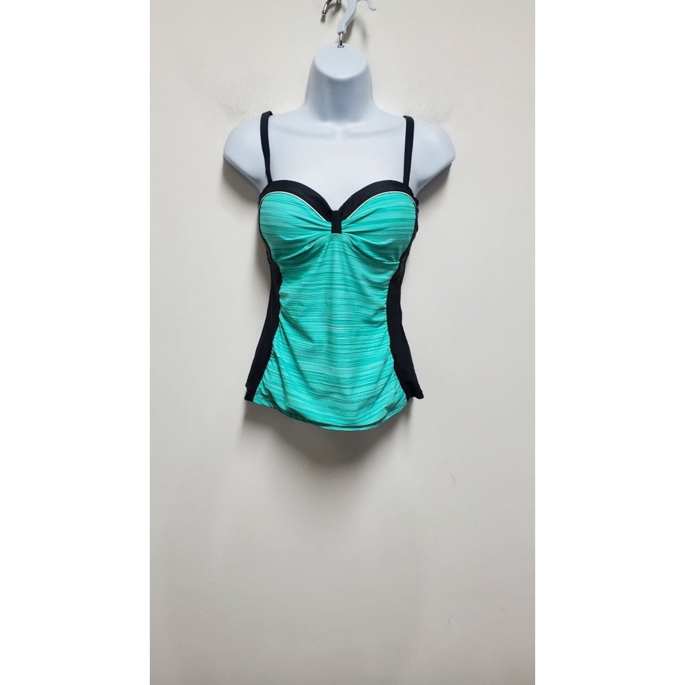 Free Country Underwire Tankini Size Small (4/6)